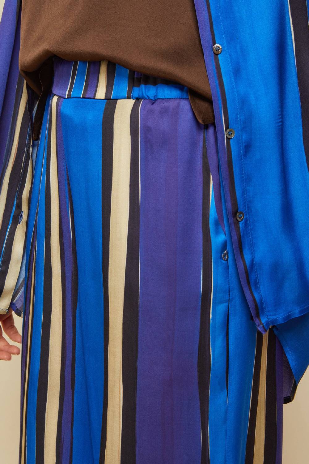 ottod'Ame Viscose palazzo trousers Moda