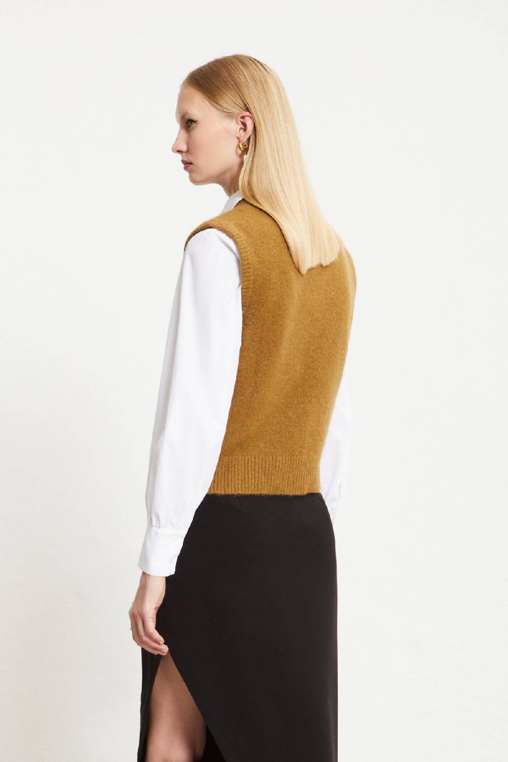 ottod'Ame Vest with rounded neck Fornitura limitata