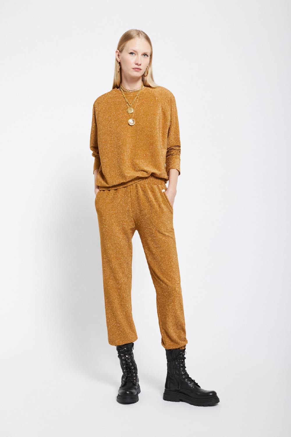 ottod'Ame Viscose blouse with lurex