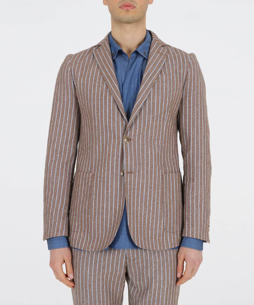 Over D GIACCA SLIM FIT 2 BOTTONI TASCHE TOPPA Offerte
