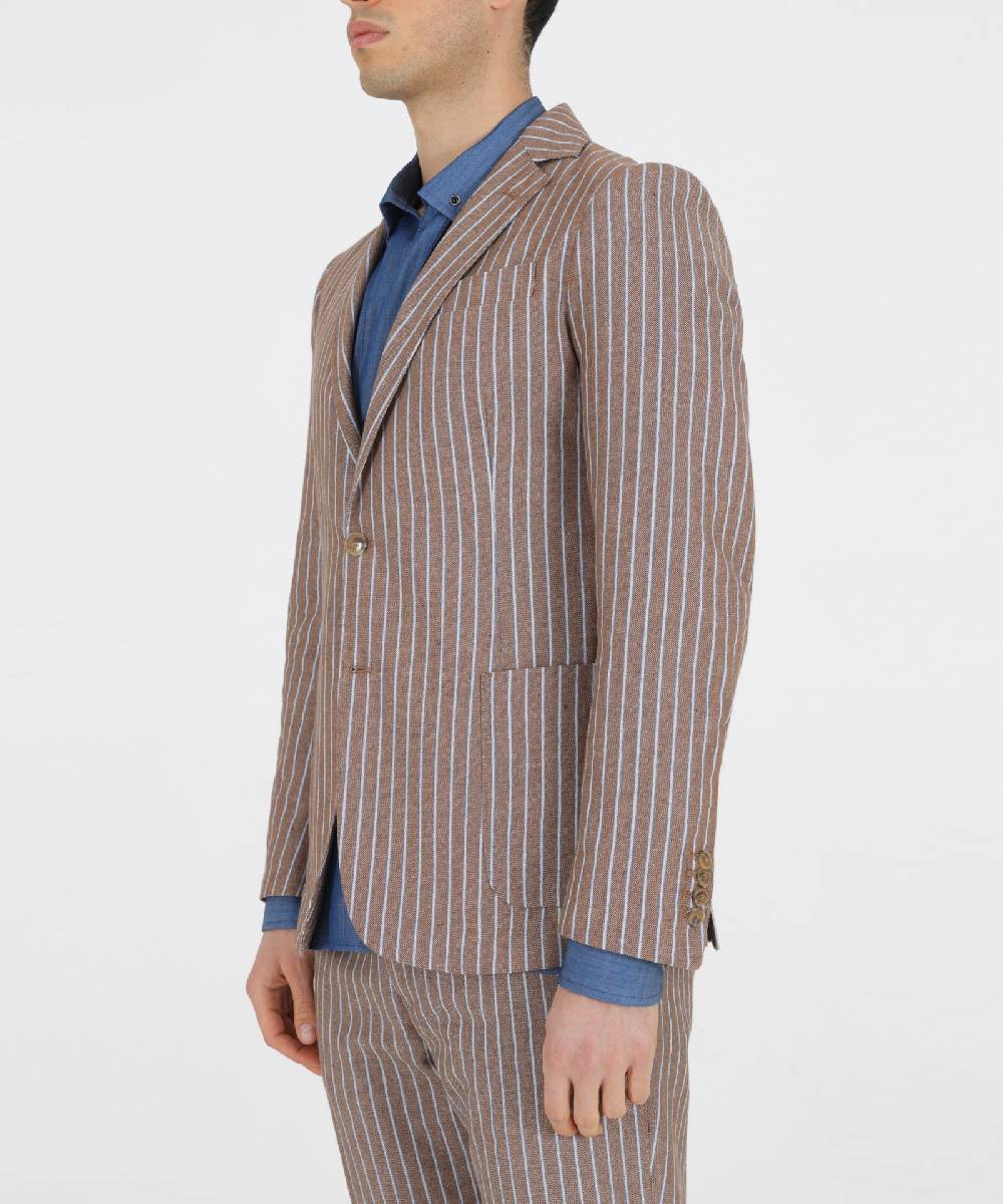 Over D GIACCA SLIM FIT 2 BOTTONI TASCHE TOPPA Offerte