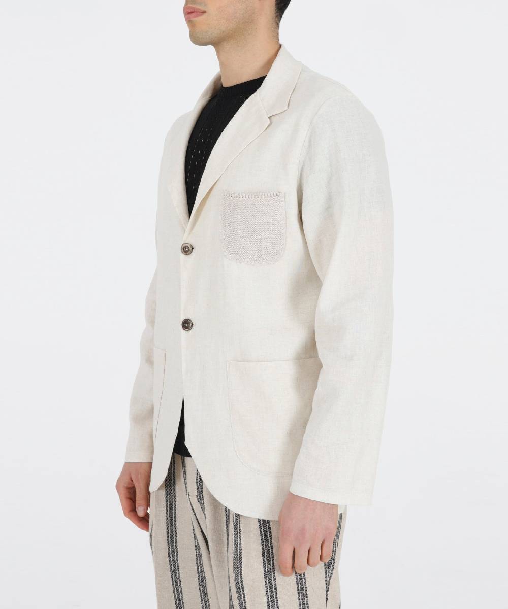 Over D GIACCA RELAXED FIT 2 BOTTONI TASCHINO CROCHET Hotsell