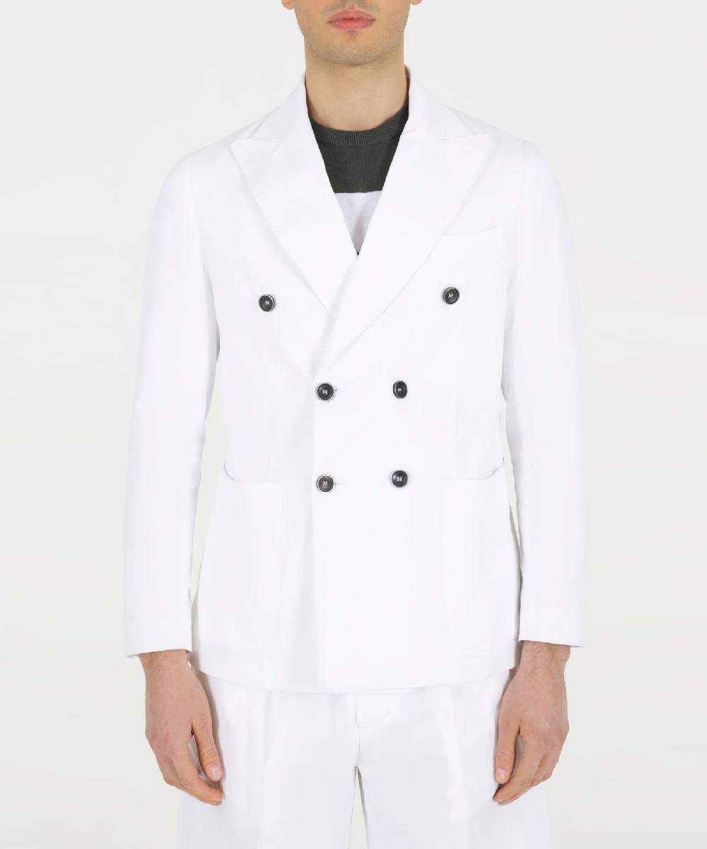 Over D GIACCA SLIM FIT DOPPIO PETTO REVERS Vendita Economica