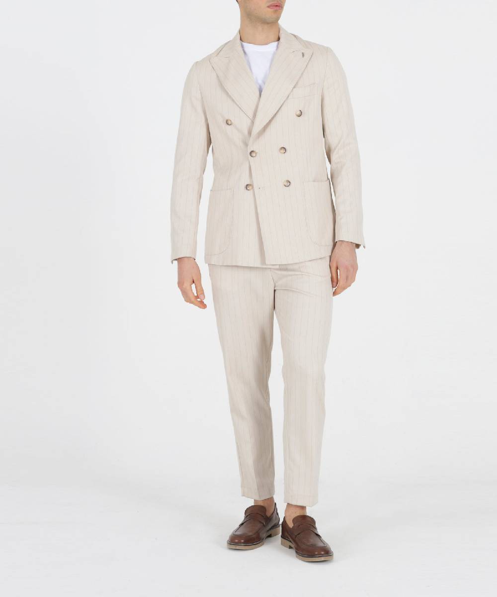 Over D GIACCA SLIM FIT DOPPIO PETTO REVERS Vendite Flash