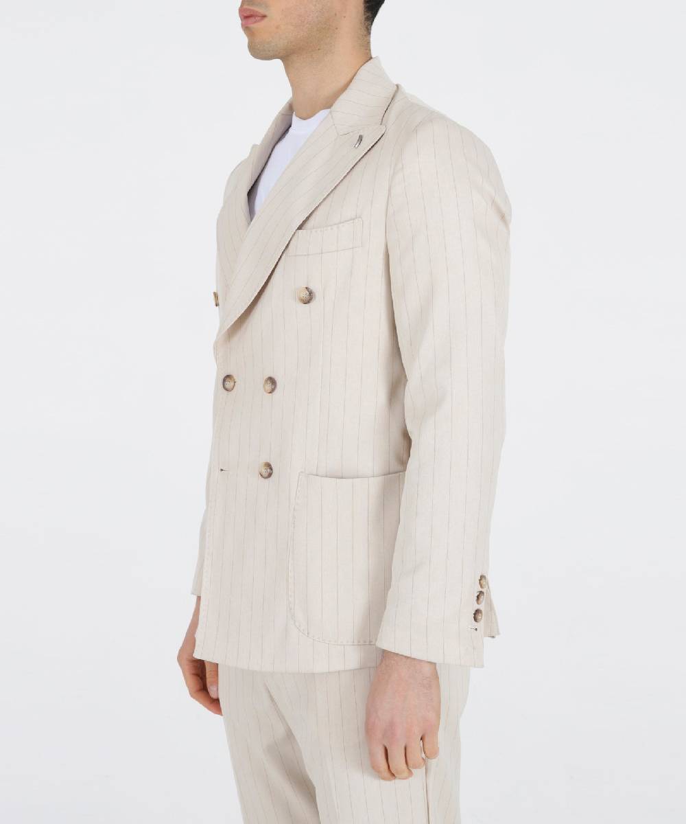 Over D GIACCA SLIM FIT DOPPIO PETTO REVERS Vendite Flash