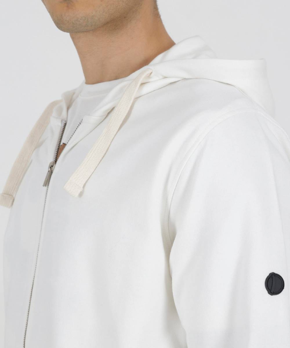 Over D FELPA FULL-ZIP Negozio