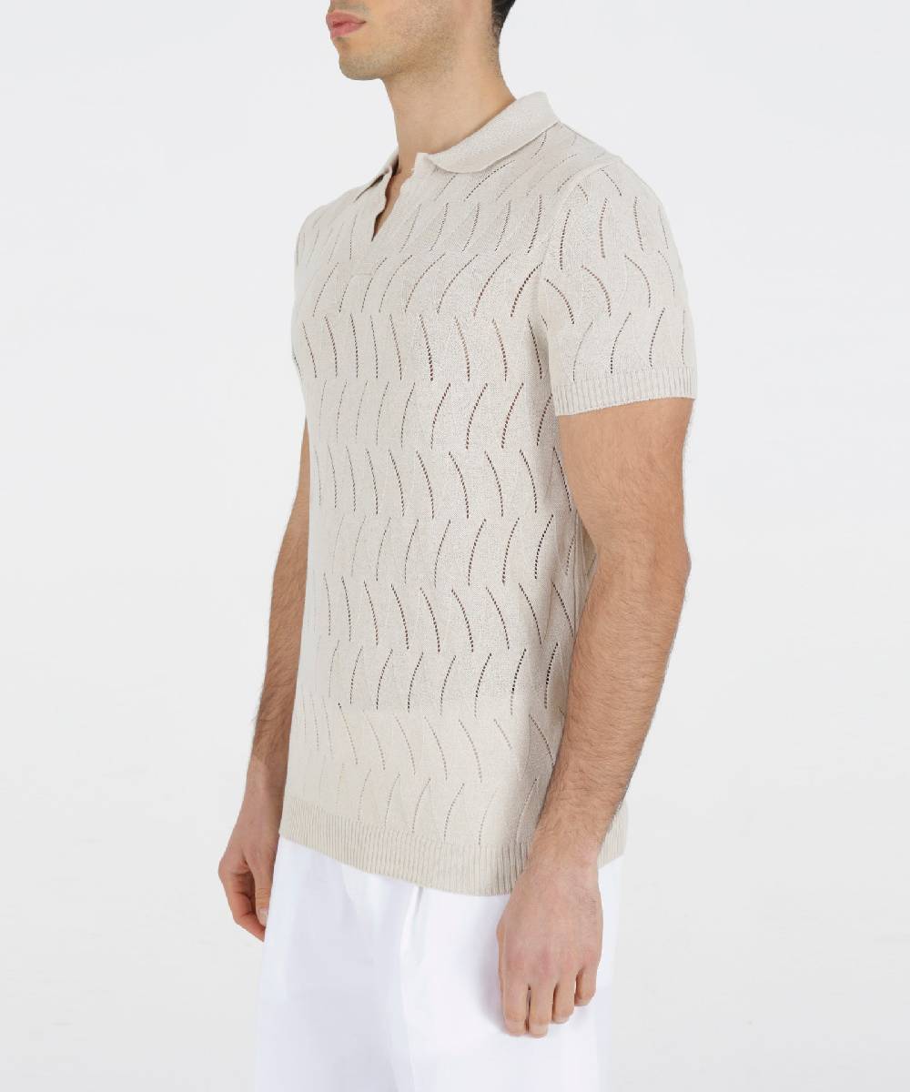 Over D MAGLIA COLLO POLO DERBY Moda