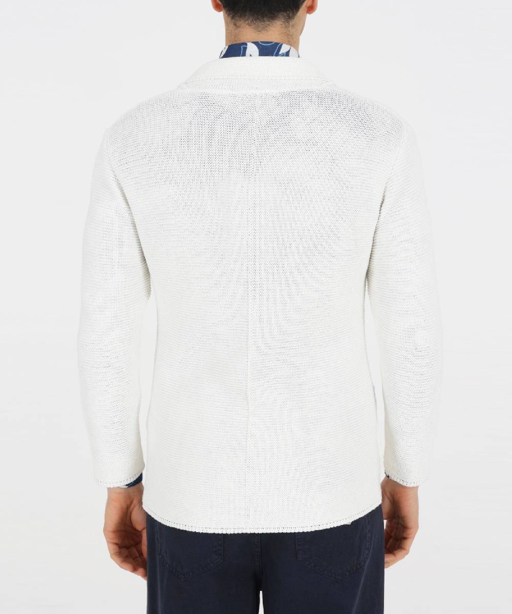 Over D GIACCA CARDIGAN COLLO 'REVERS' Italy
