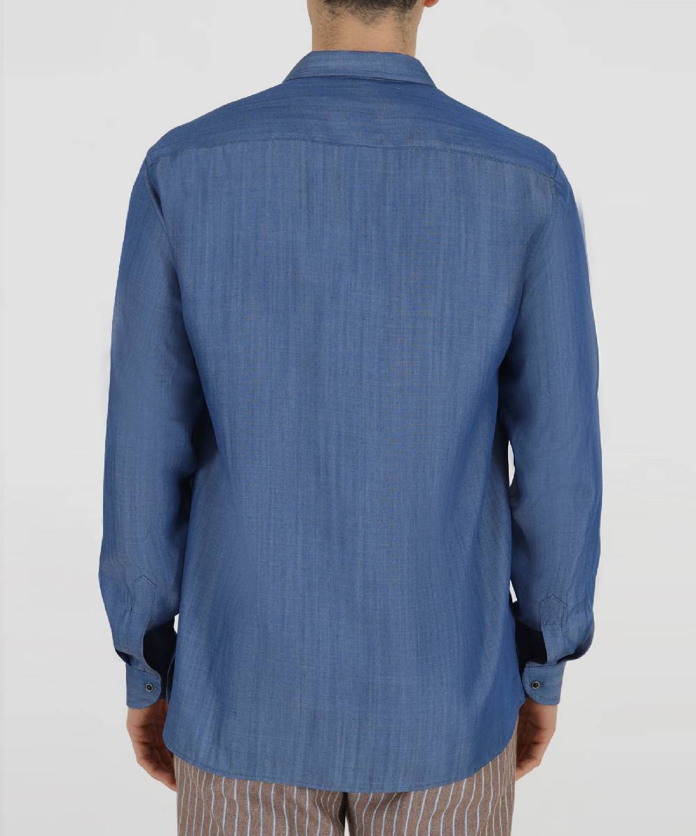 Over D CAMICIA MODELLO BLUSA COLLO B.DOWN Negozi Online