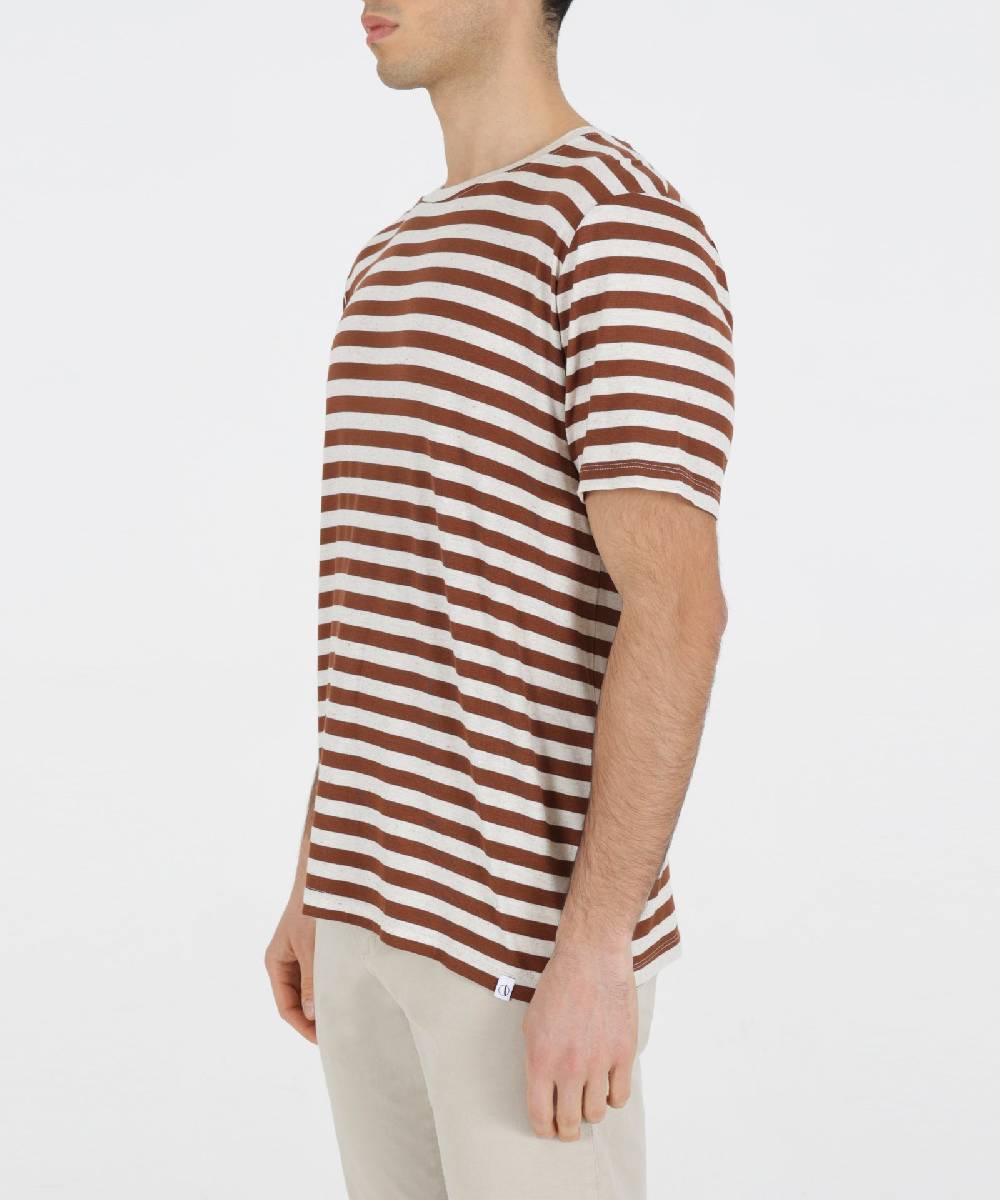 Over D T-SHIRT A RIGATA Sconto