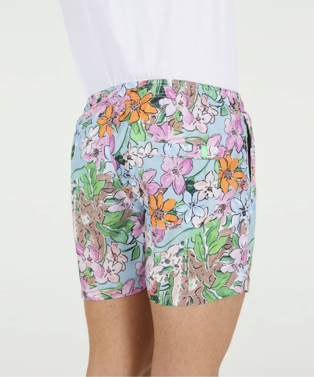 Over D COSTUME MARE STAMPA FIORI Online