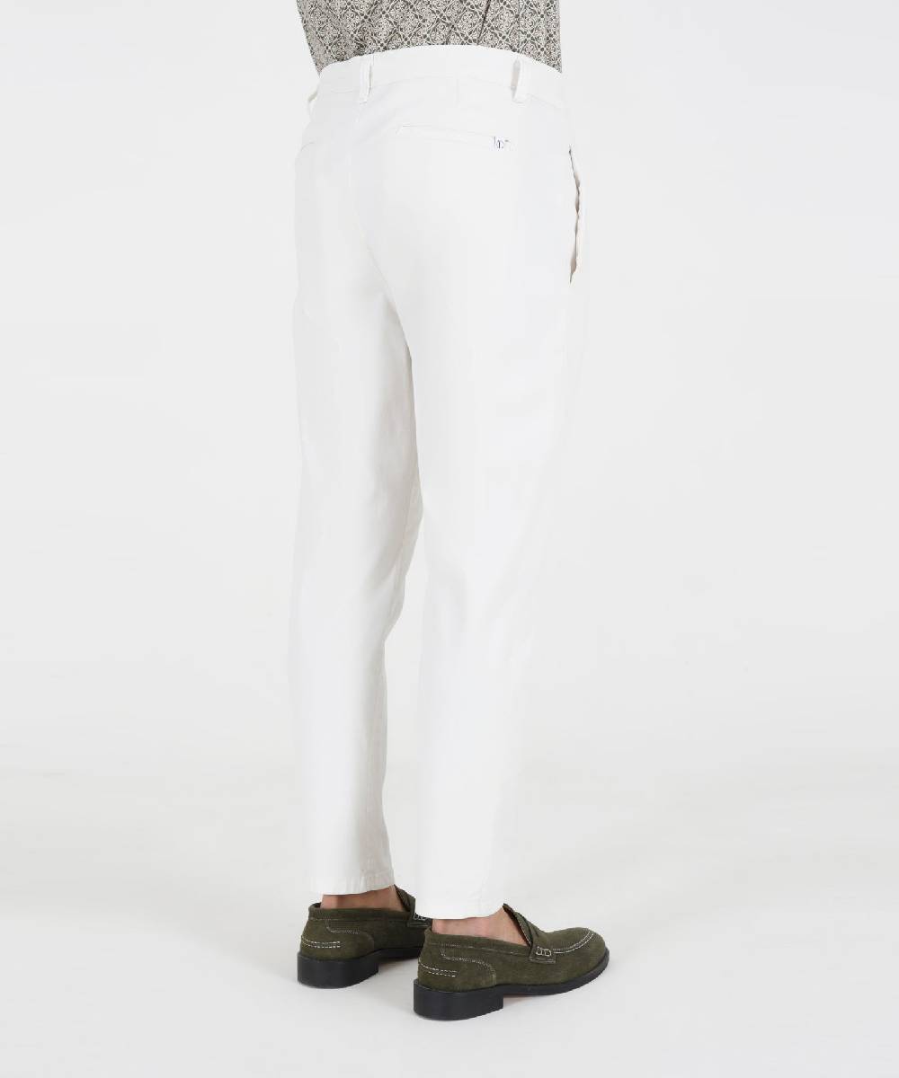 Over D PANTALONE TAPERED FIT TASCHE OBLIQUE NELLA CUCITURA Vendite Flash