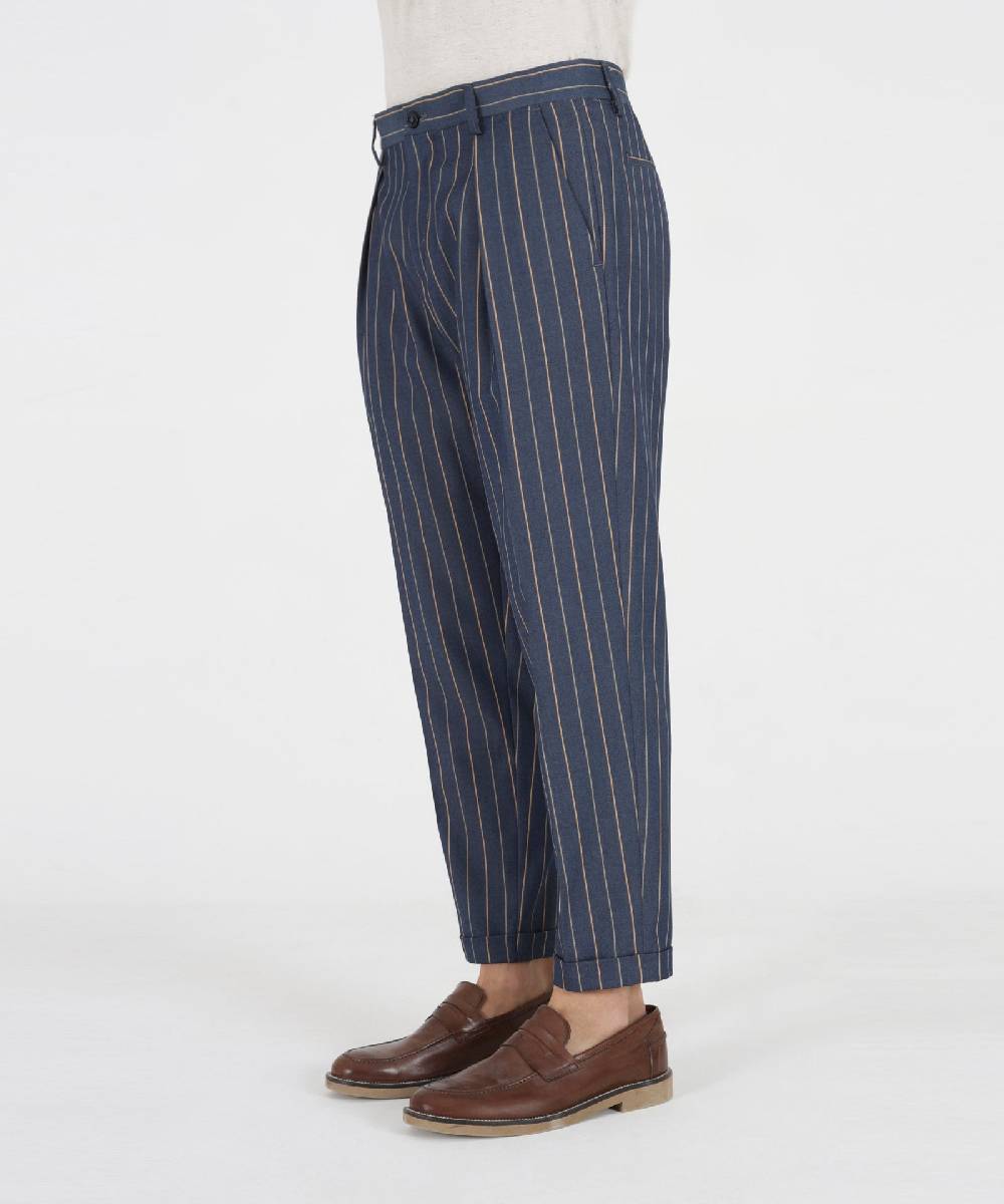 Over D PANTALONE CHINO 1 PINCE TAPERED FIT Negozio