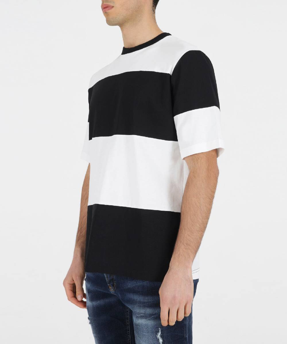 Over D T-SHIRT COLOR-BLOCK In Saldo
