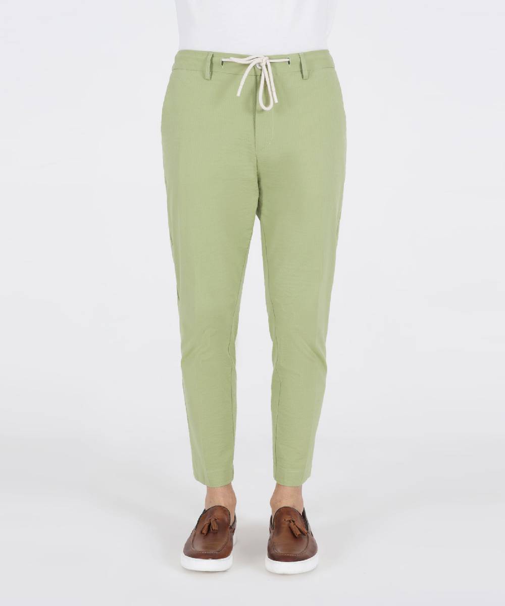 Over D PANTALONE CAPRI SLIM FIT Nuova