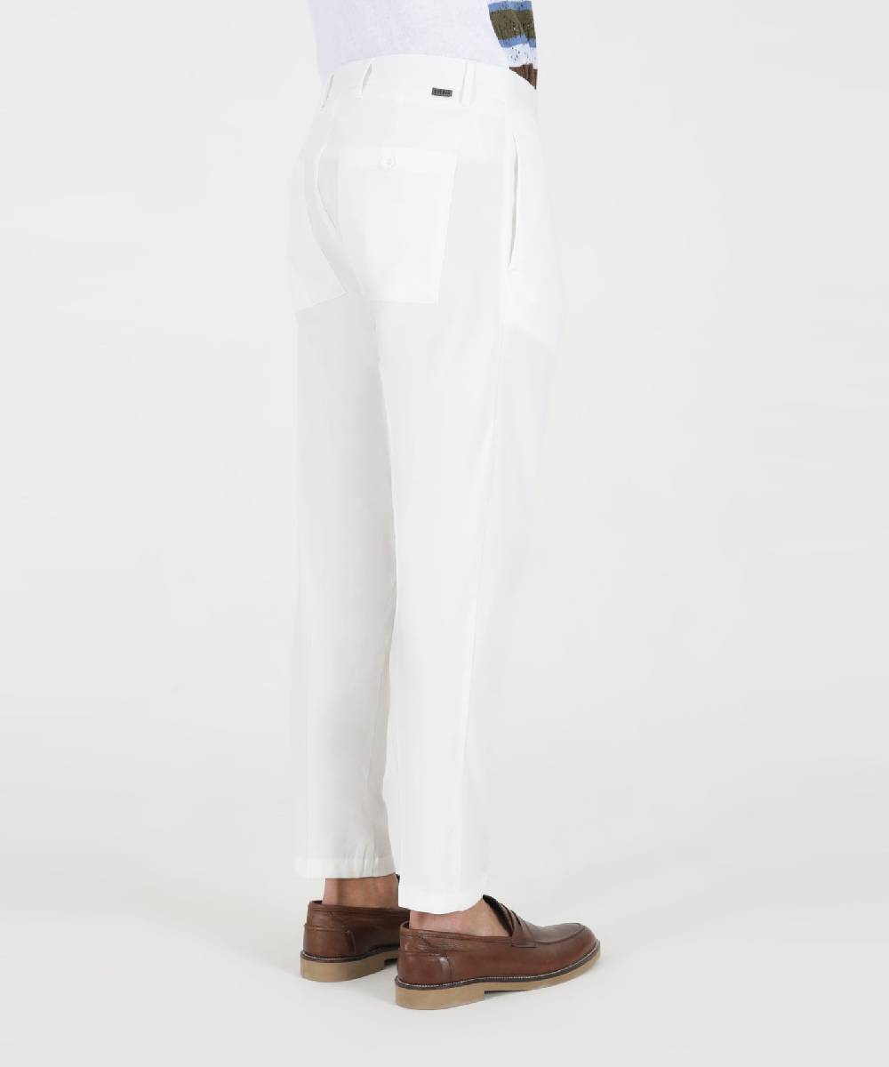 Over D PANTALONE 1 PINCE TAPERED FIT Moda