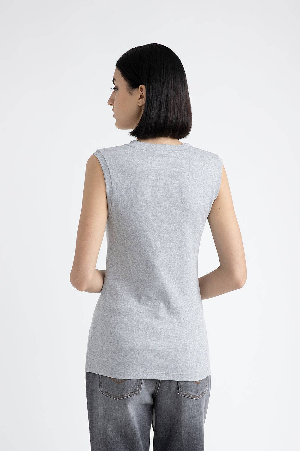 Peserico Top in jersey stretch con Punto Luce Outlet