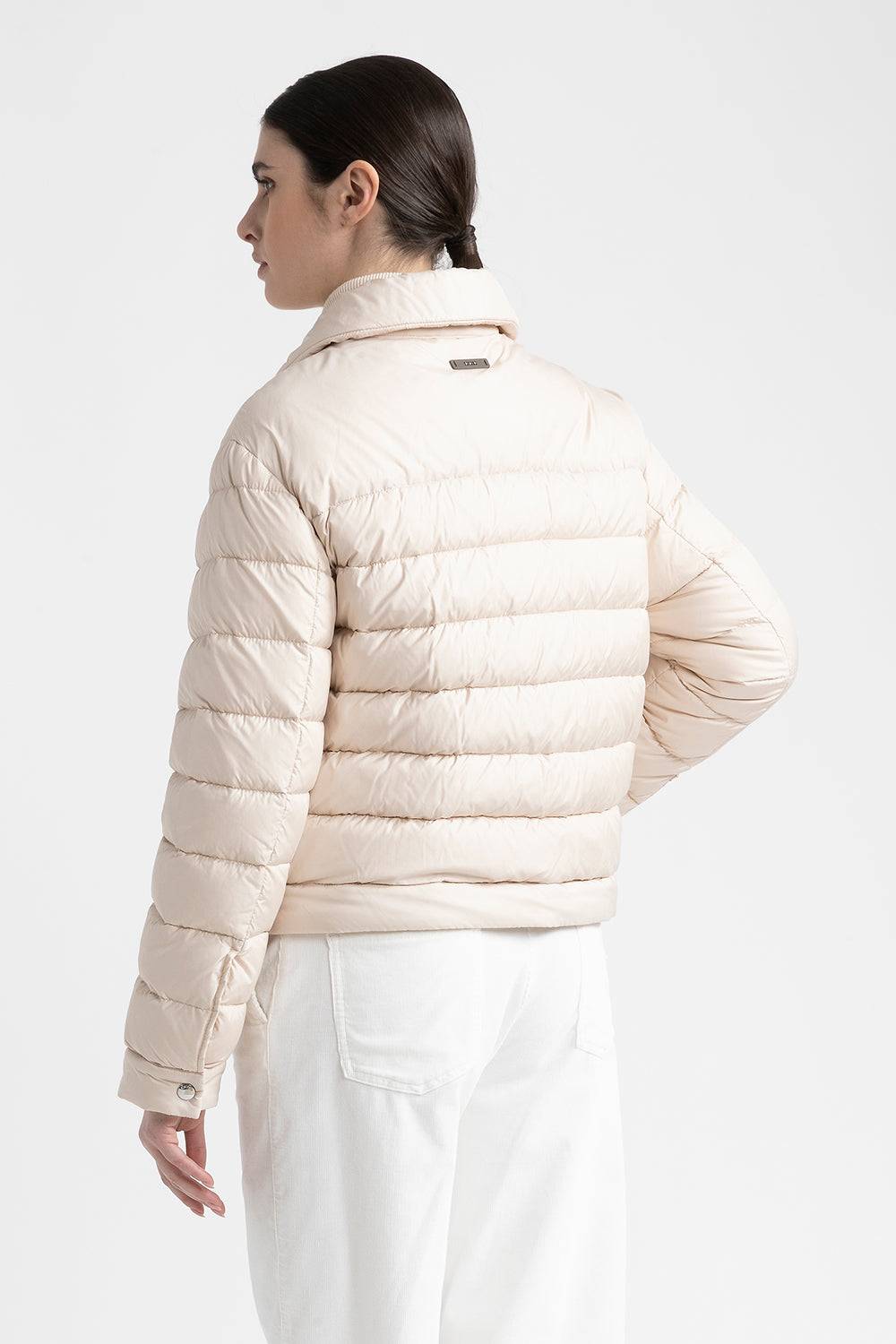 Peserico Giacca camicia in piuma d'oca con bottoni Super Saving Price