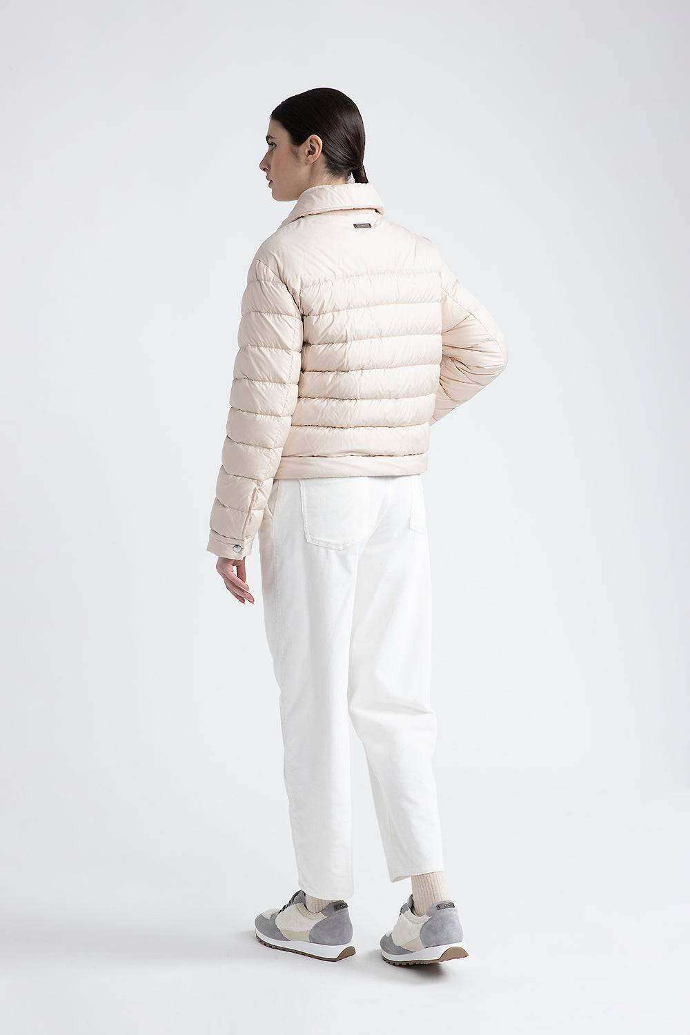 Peserico Giacca camicia in piuma d'oca con bottoni Super Saving Price