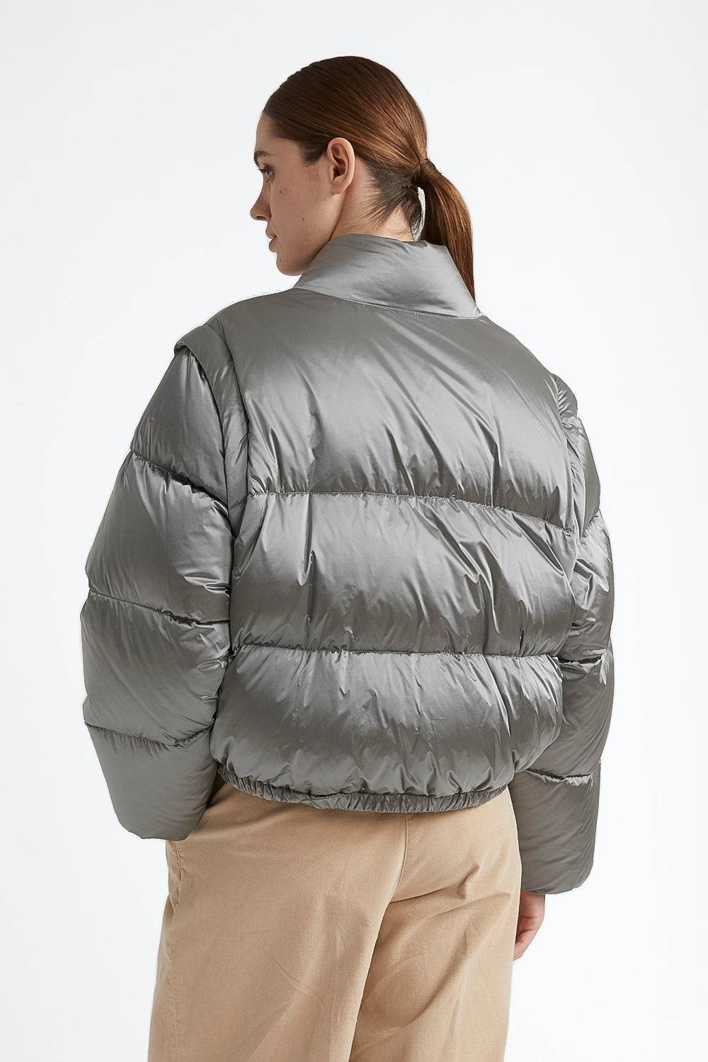 Peserico Piumino in twill di nylon cangiante water repellent Promozione temporanea