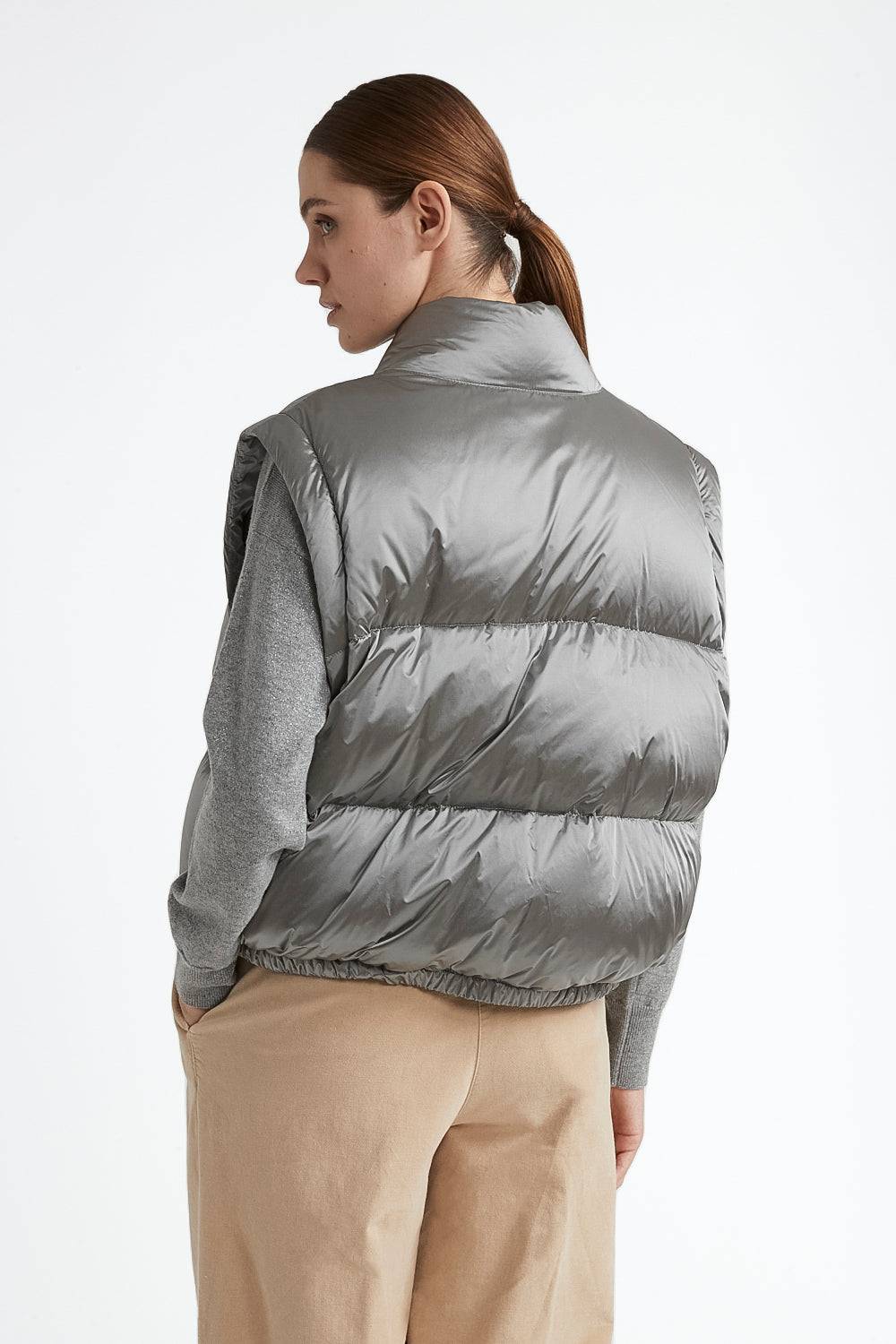 Peserico Piumino in twill di nylon cangiante water repellent Promozione temporanea