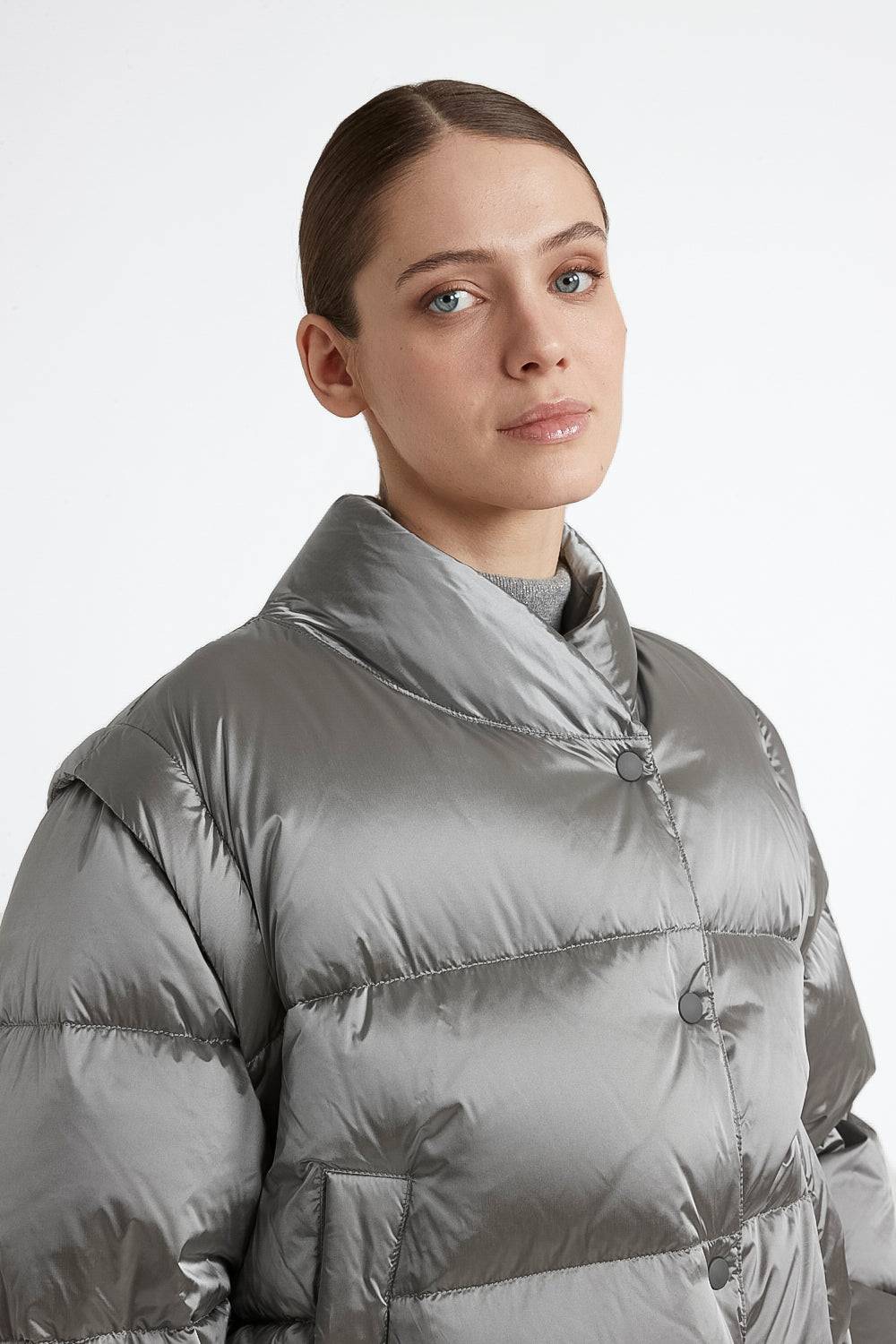 Peserico Piumino in twill di nylon cangiante water repellent Promozione temporanea