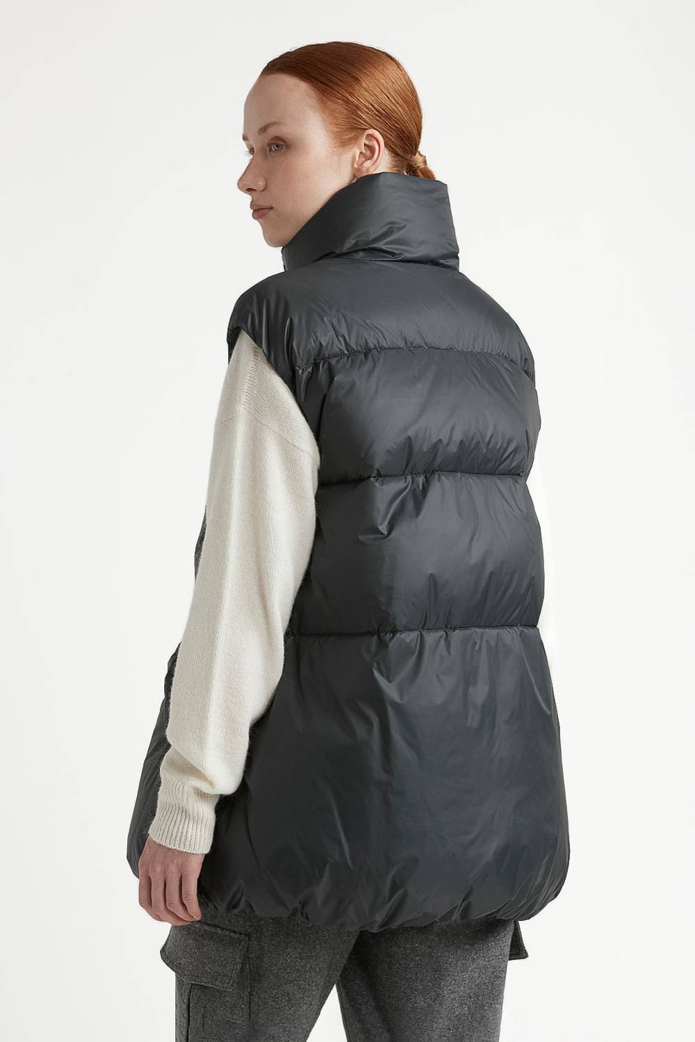 Peserico Gilet a palloncino in piuma d'oca e nylon ultraleggero Fino al 60% di sconto
