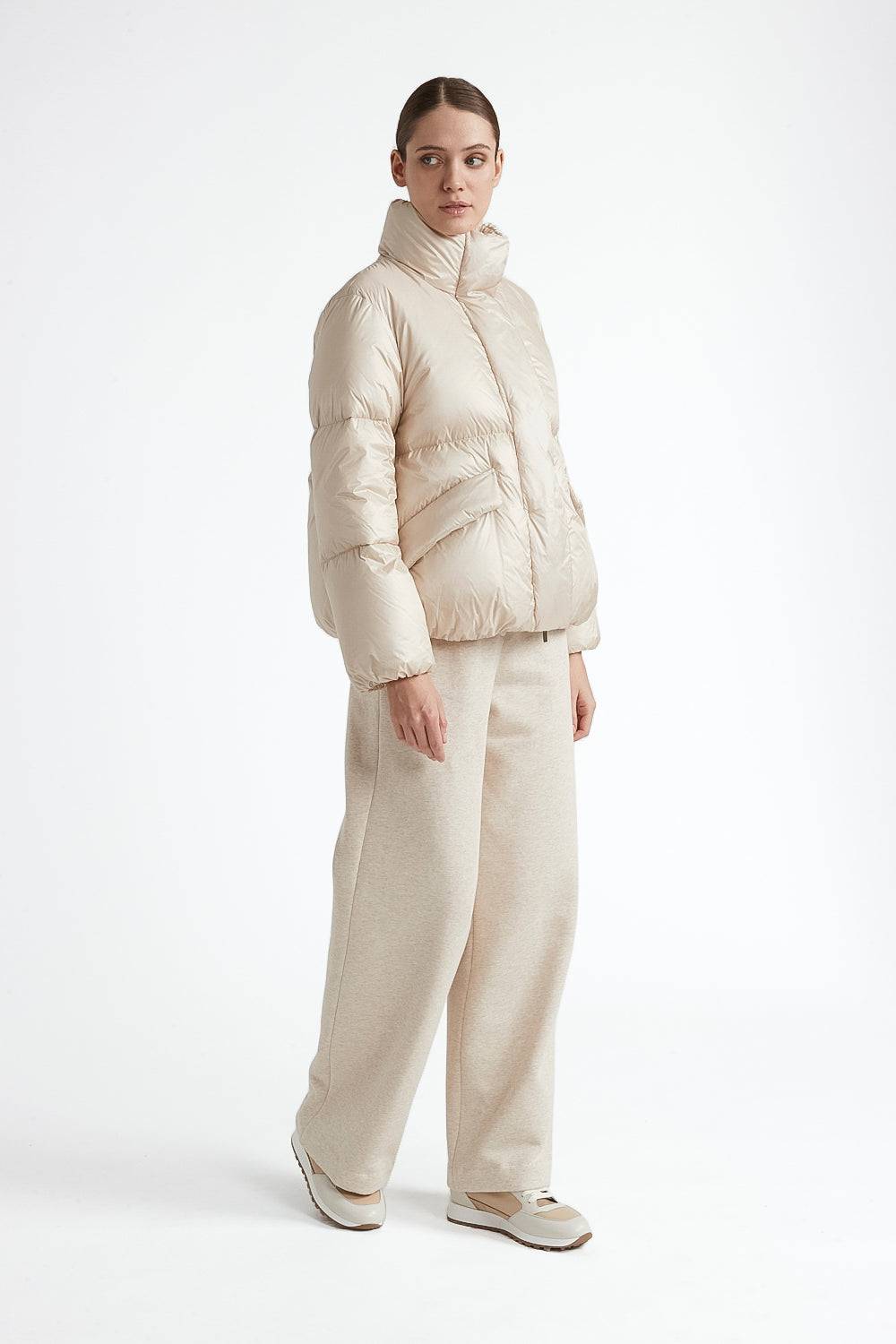 Peserico Piumino d'oca corto in nylon ultraleggero Fino al 65% di sconto