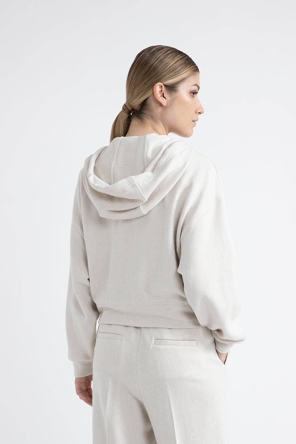 Peserico Felpa lurex di misto lana, cotone e lino Discount Store per i nuovi prodotti