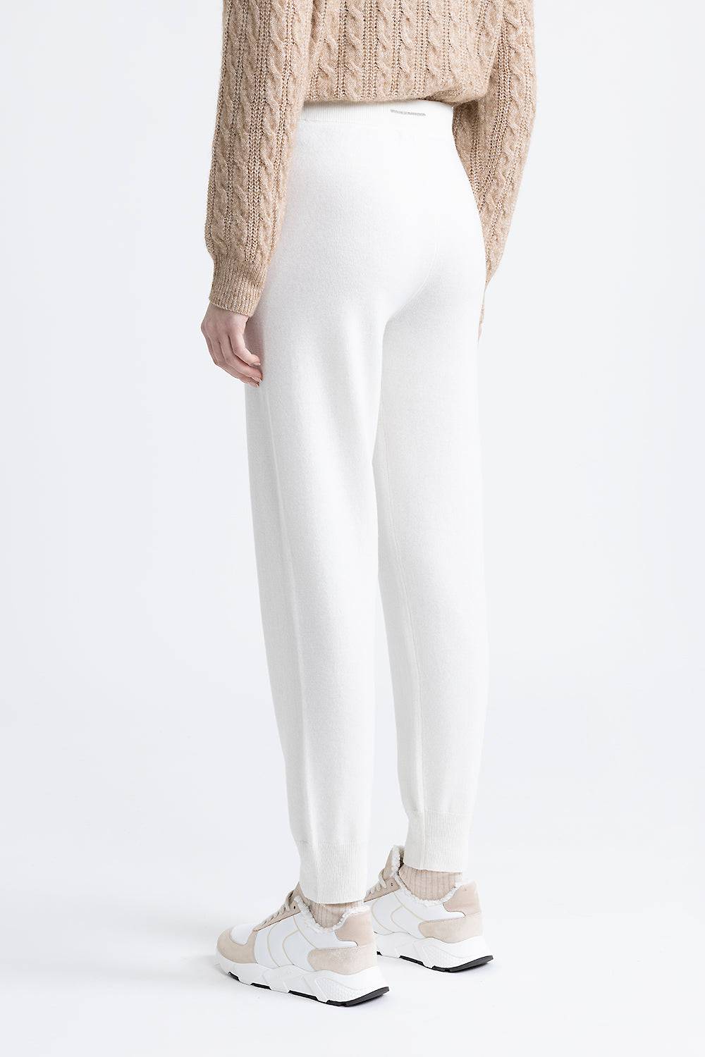 Peserico Pantalone jogger in lana, seta e cashmere In vendita