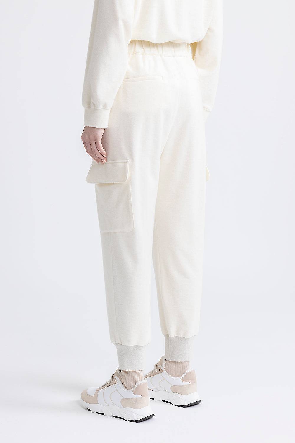 Peserico Pantalone jogger cargo in jersey di cotone 50% di sconto per tempo limitato