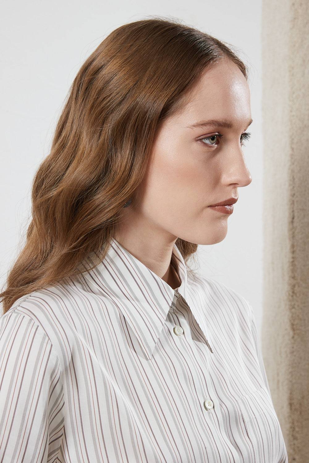 Peserico Camicia in pura seta Online