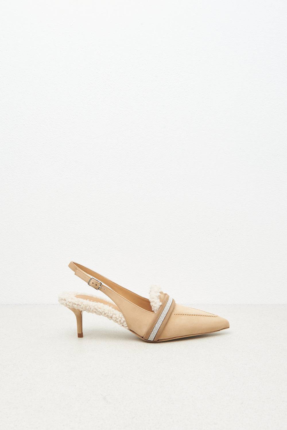 Peserico Décolleté slingback flat Offerta natalizia