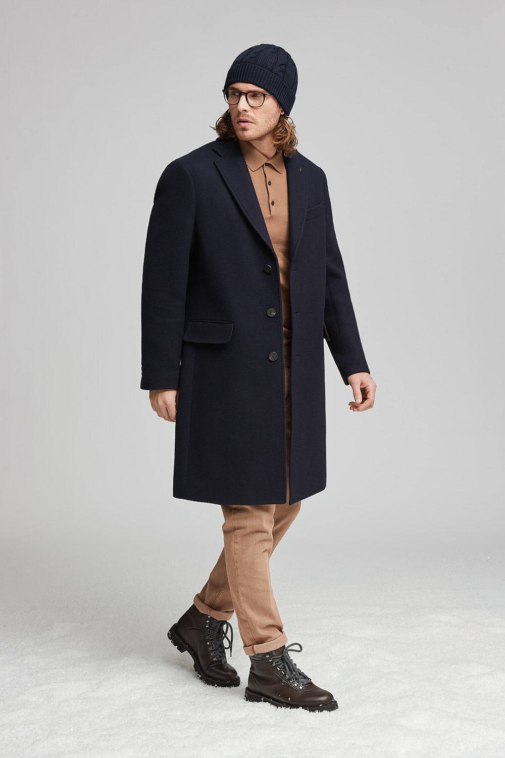Peserico Cappotto monopetto in pura lana Prezzo basso