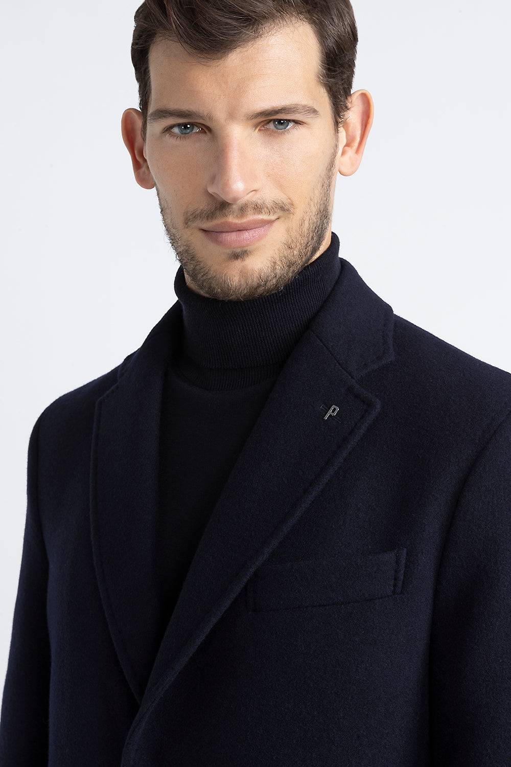 Peserico Cappotto monopetto in pura lana Prezzo basso
