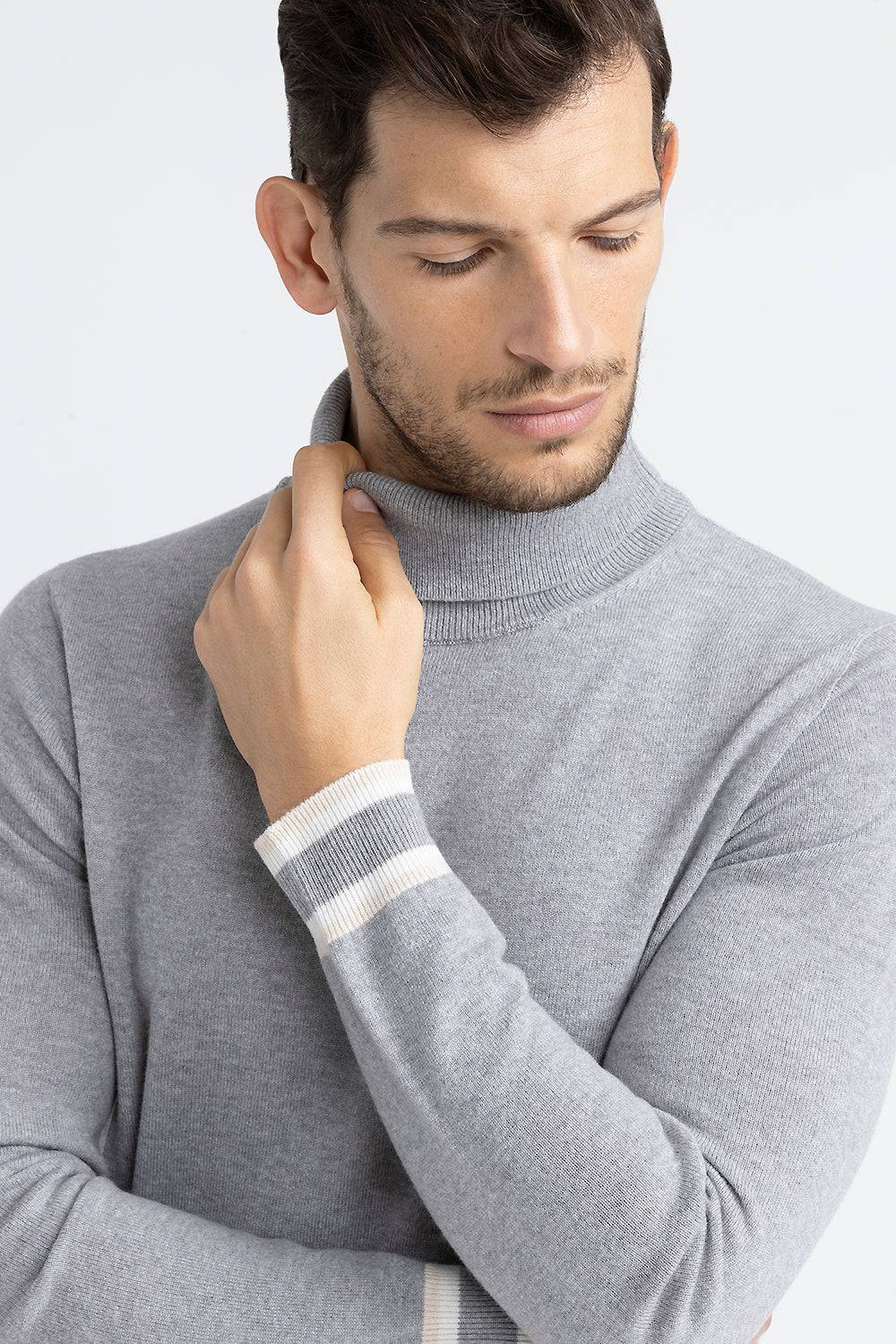 Peserico Maglia collo alto in lana, seta e cashmere Discount Store per i nuovi prodotti