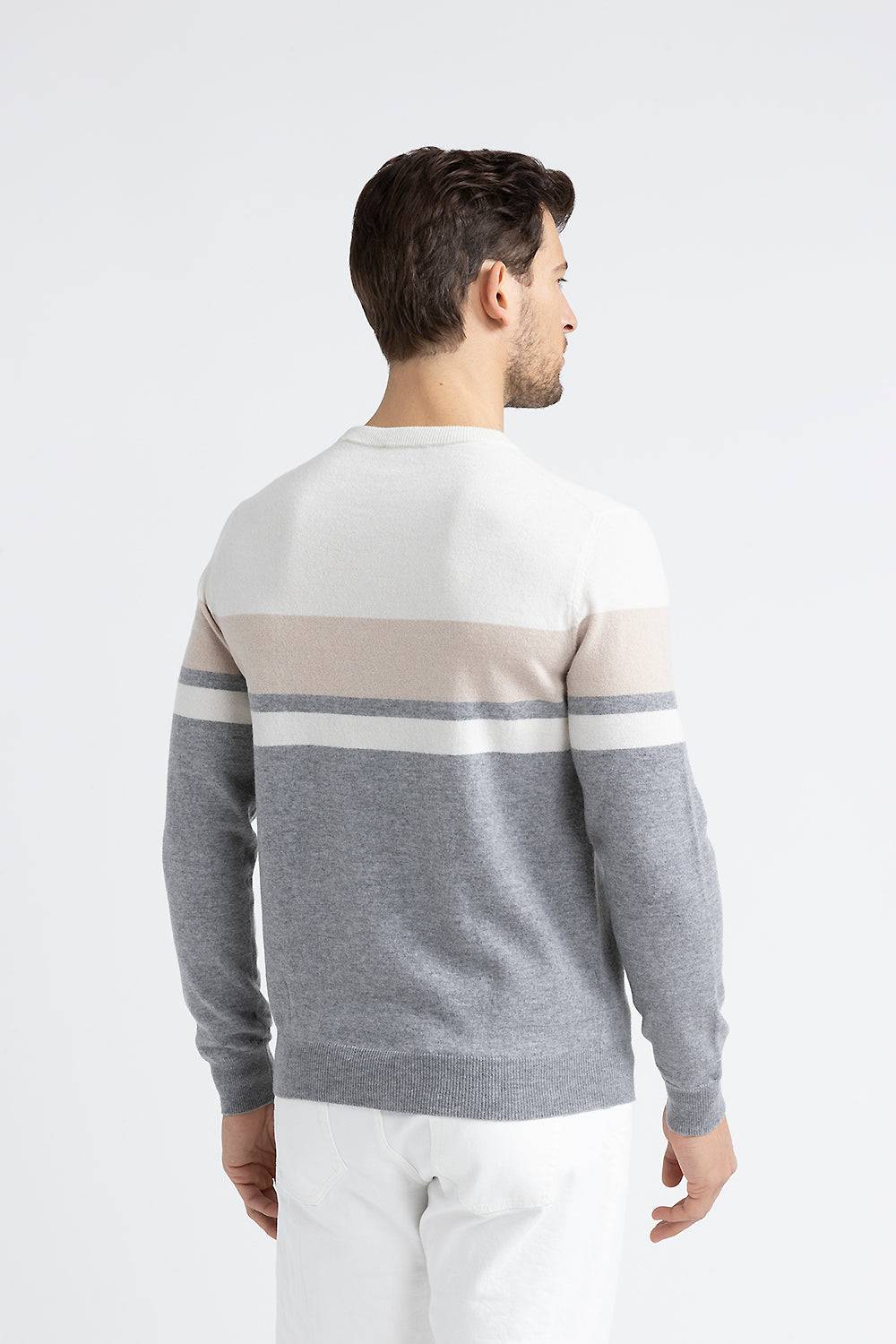 Peserico Maglia girocollo in lana merinos e cashmere Solo un giorno rimasto