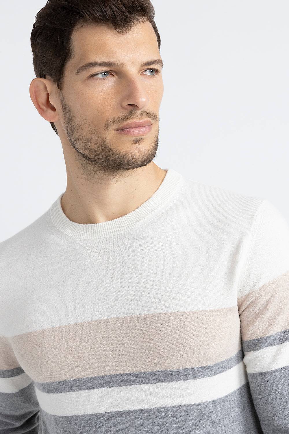 Peserico Maglia girocollo in lana merinos e cashmere Solo un giorno rimasto