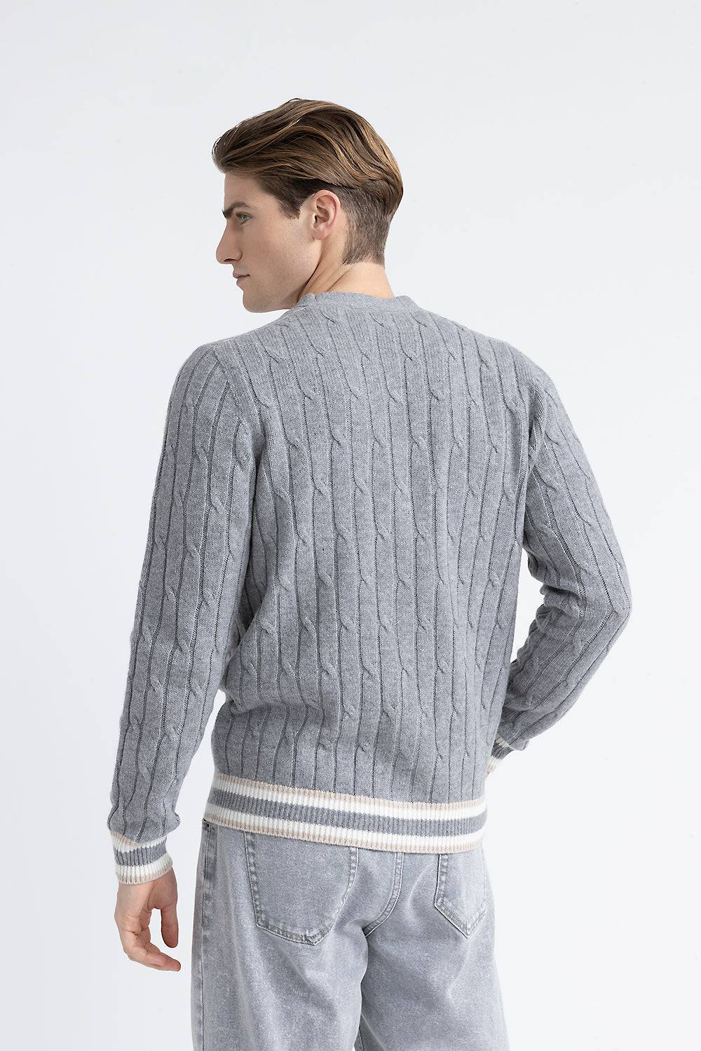 Peserico Cardigan in lana merinos extrafine e cashmere Super sconto
