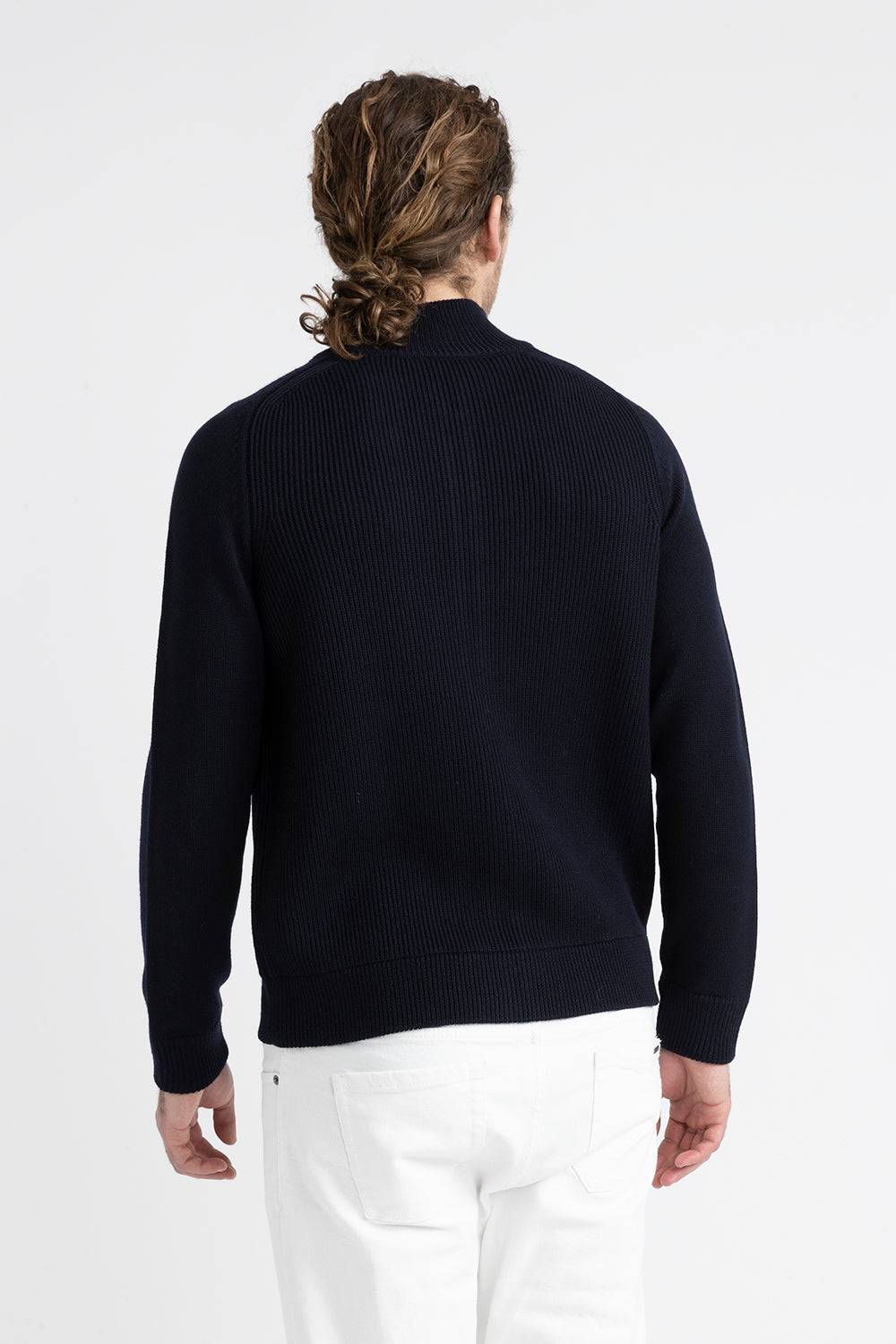 Peserico Maglia in pura lana merinos extrafine In vendita