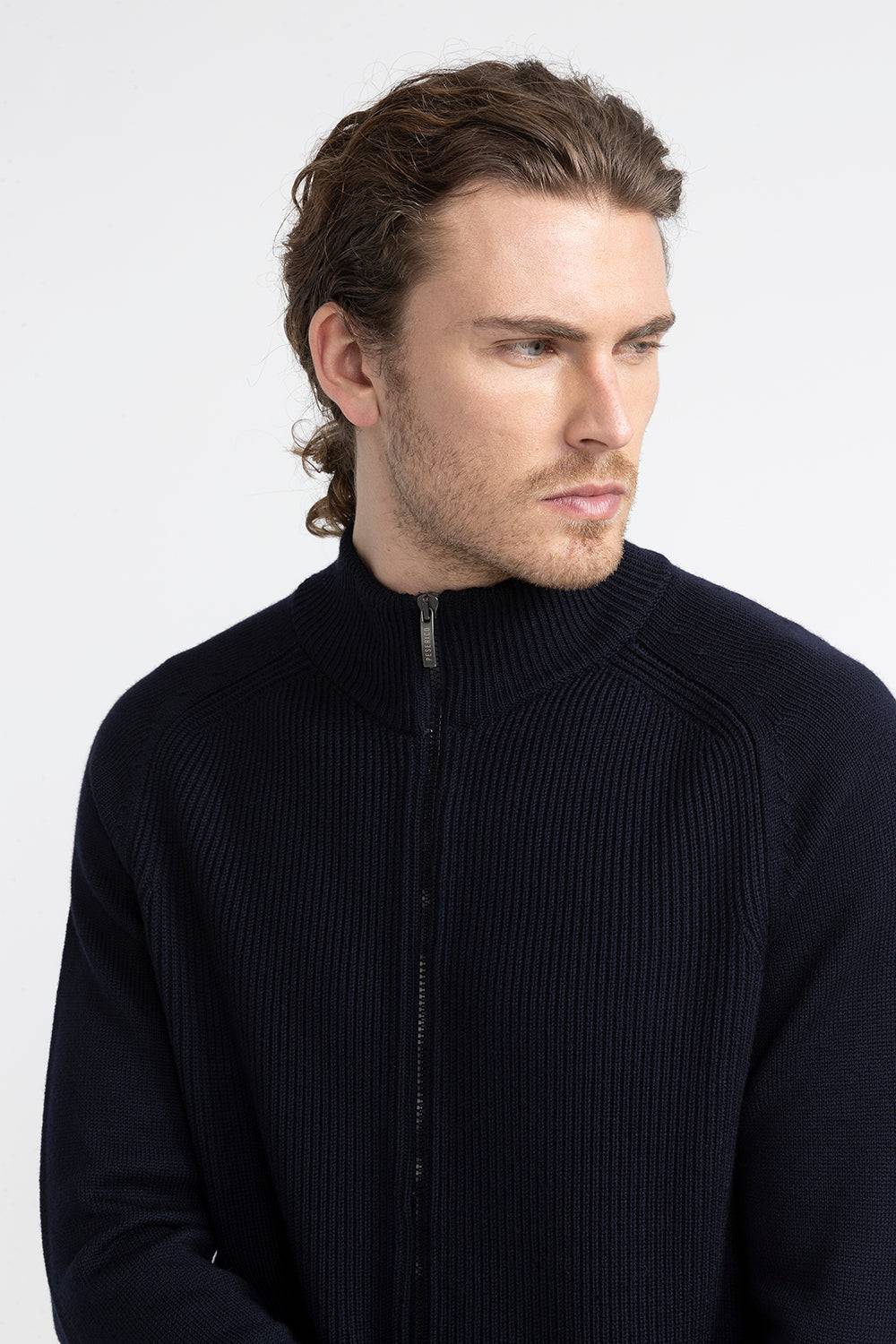 Peserico Maglia in pura lana merinos extrafine In vendita
