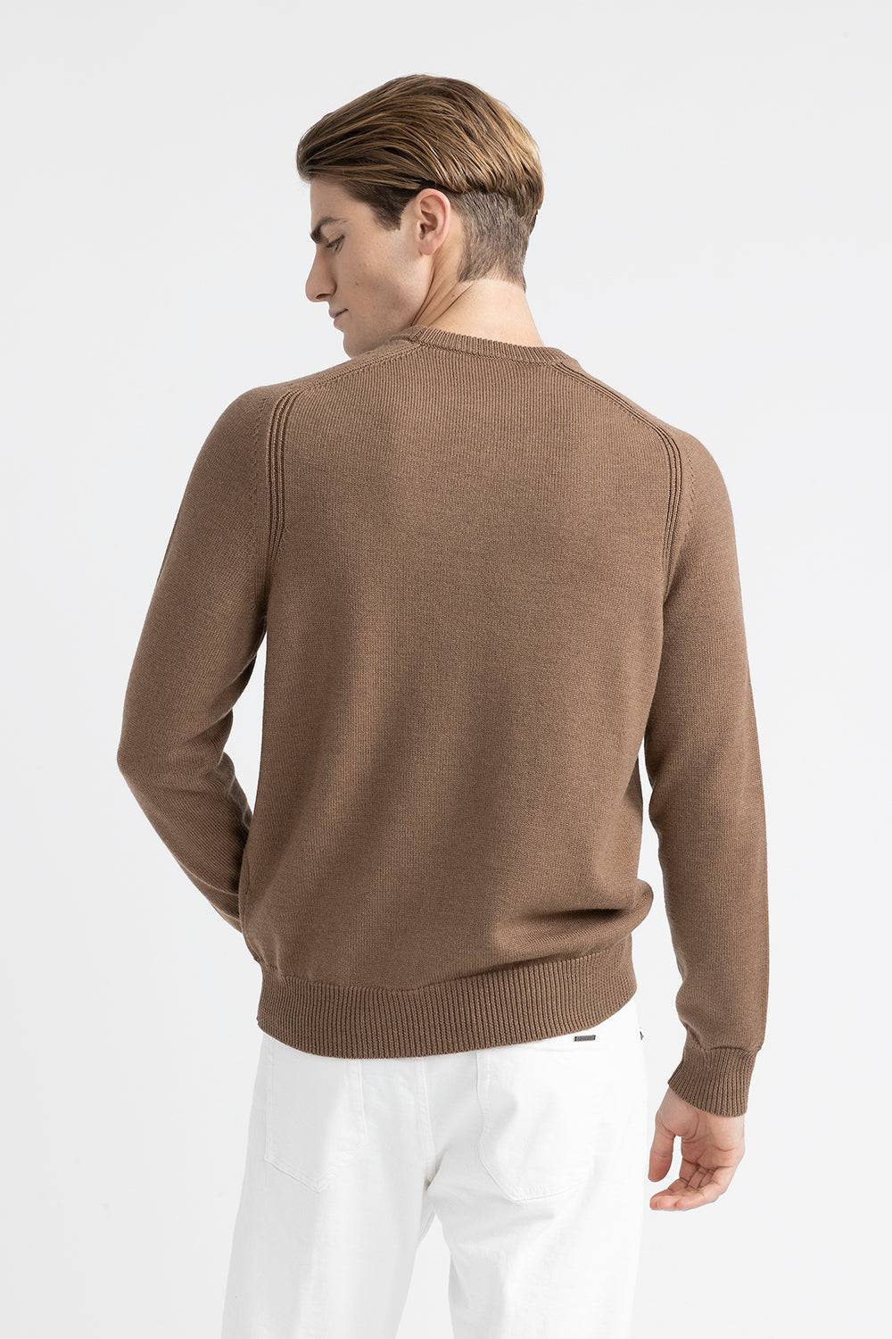 Peserico Maglia in pura lana merinos extrafine 2025