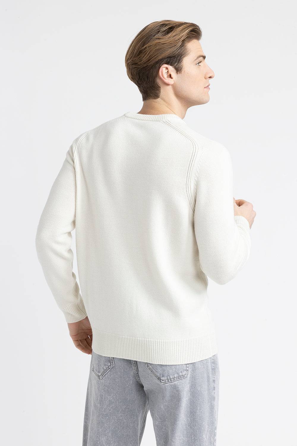 Peserico Maglia in pura lana merinos extrafine Italy