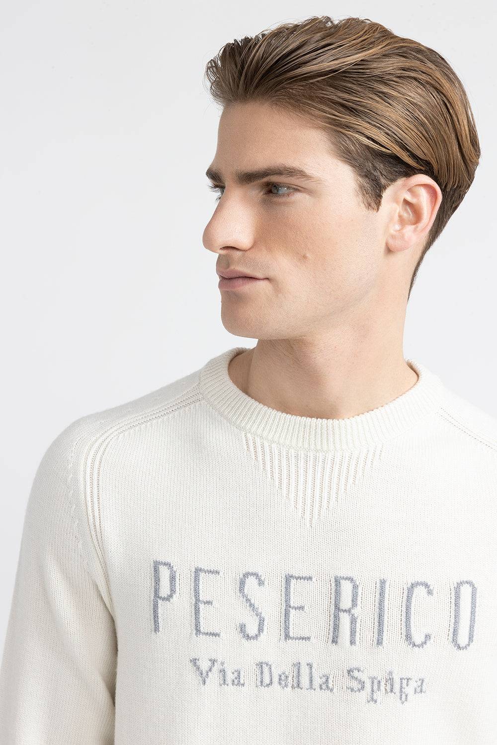 Peserico Maglia in pura lana merinos extrafine Italy