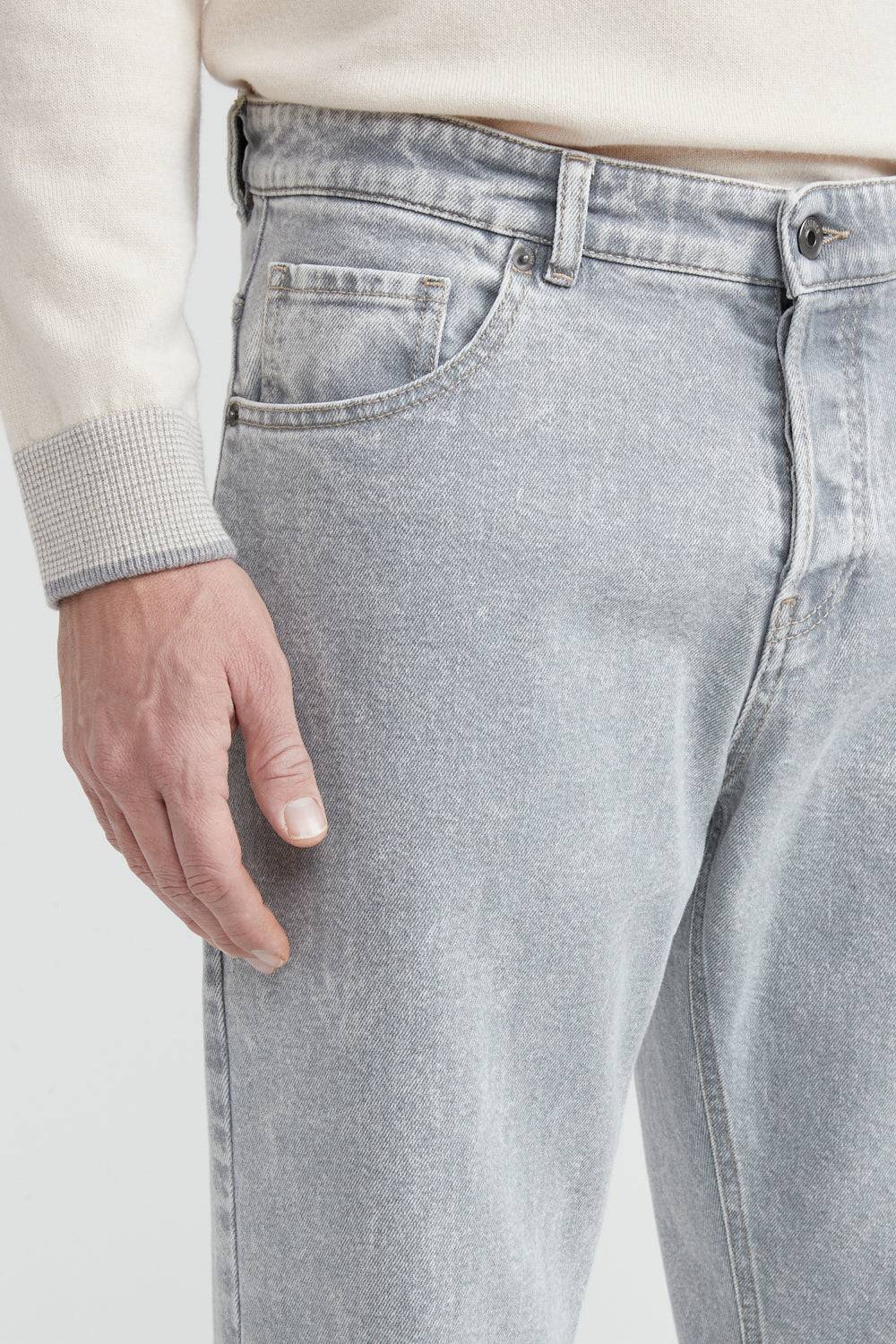 Peserico Pantalone denim in twill di cotone stretch Sconto di tempo limitato
