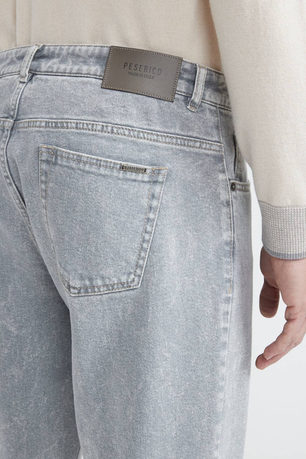 Peserico Pantalone denim in twill di cotone stretch Sconto di tempo limitato
