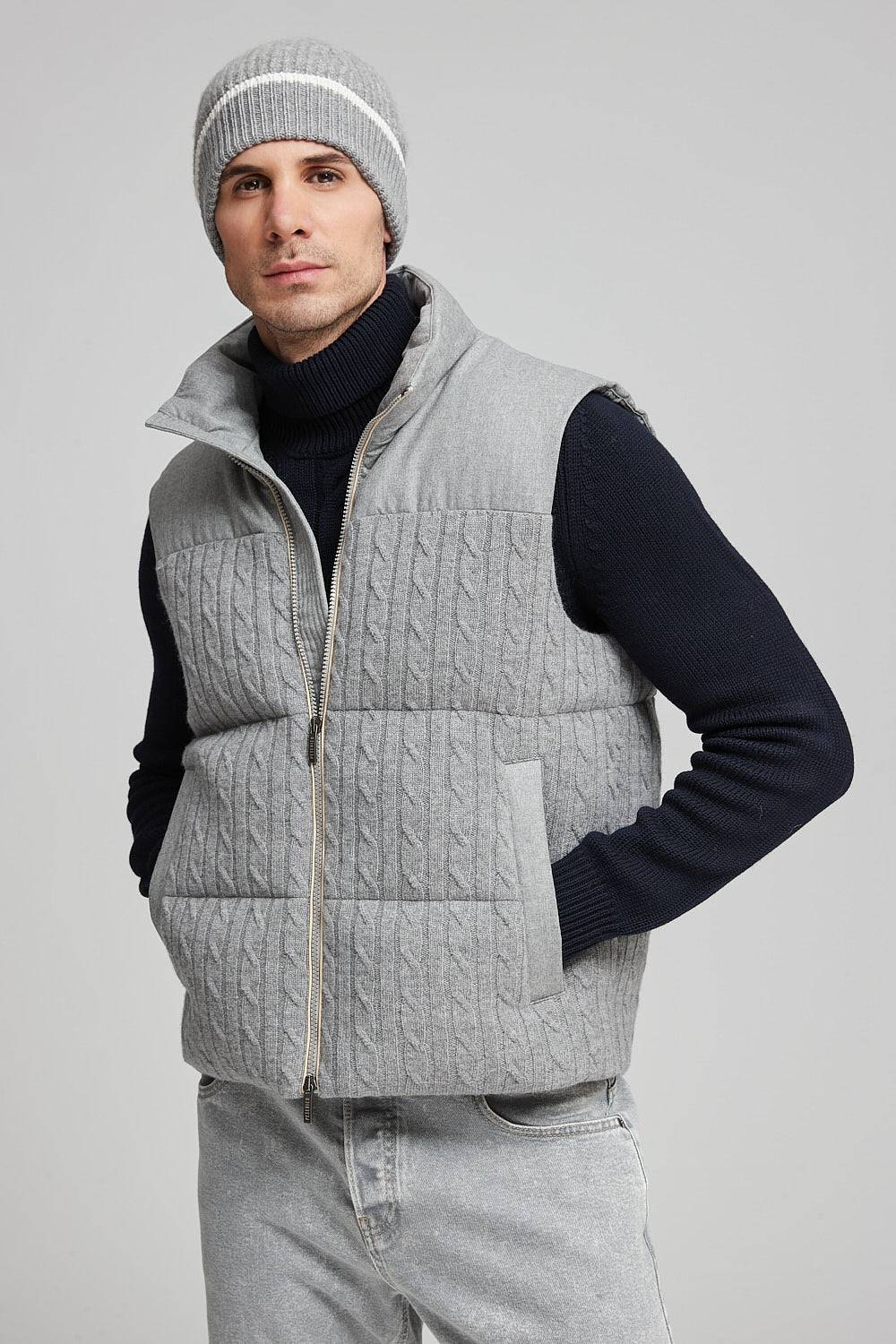 Peserico Berretto in lana e cashmere Offerta Anniversario