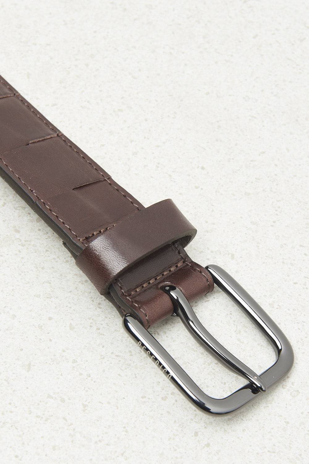 Peserico Cintura in vera pelle intrecciata Online Outlet