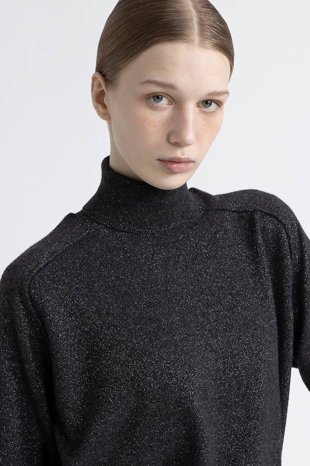 Peserico Maglia collo alto in lana, cashmere e lurex ACQUISTA ORA