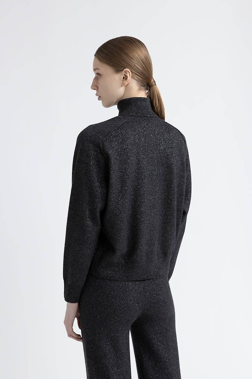 Peserico Maglia collo alto in lana, cashmere e lurex ACQUISTA ORA